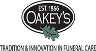 Oakeys tradition and innovation in funeral care logo