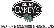 Oakeys tradition and innovation in funeral care logo